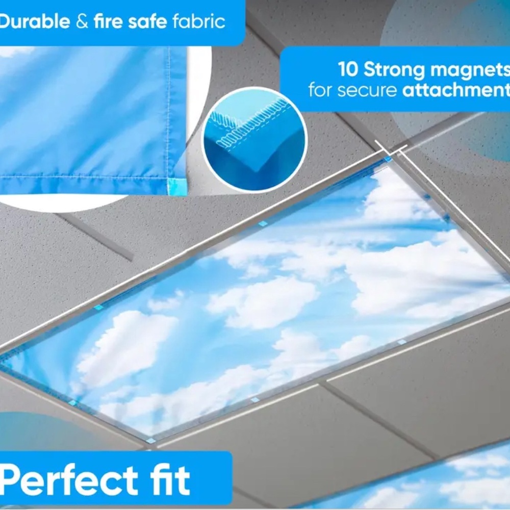 Colorful Cloud Ceiling Panel - Picture 3 of 7